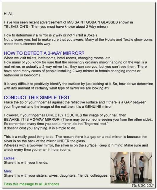 Beware of Using Trial Rooms