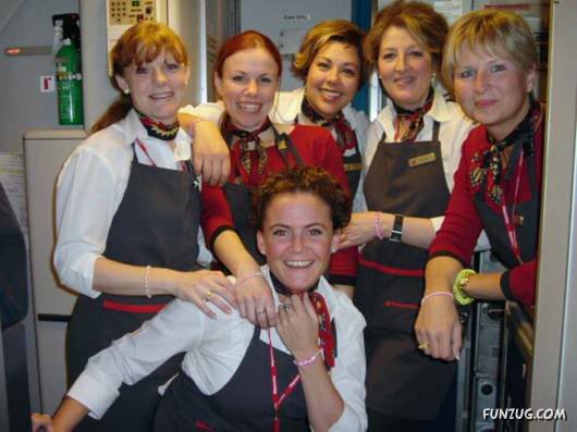 Beautiful Air Hostess Around the World
