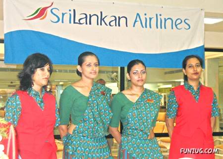 Beautiful Air Hostess Around the World