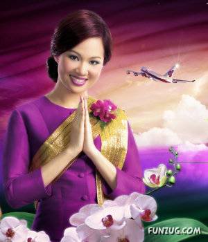 Beautiful Air Hostess Around the World