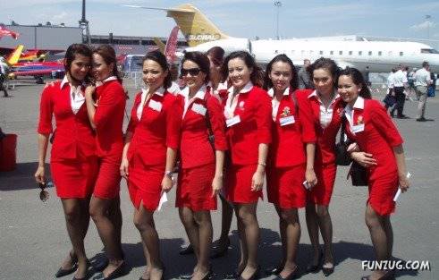 Beautiful Air Hostess Around the World